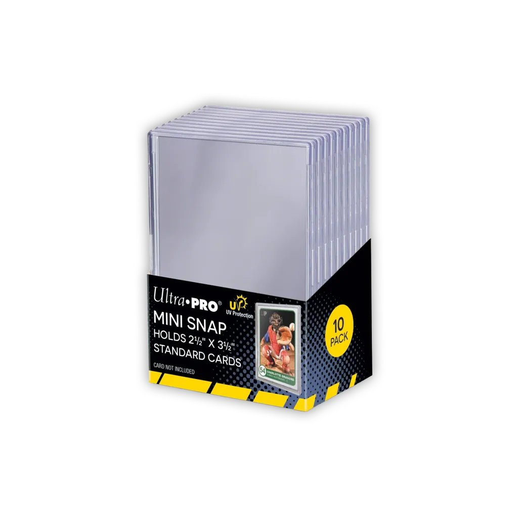 Ultra PRO UV Mini Snap Card Holder für Standardkarten im 10er-Pack