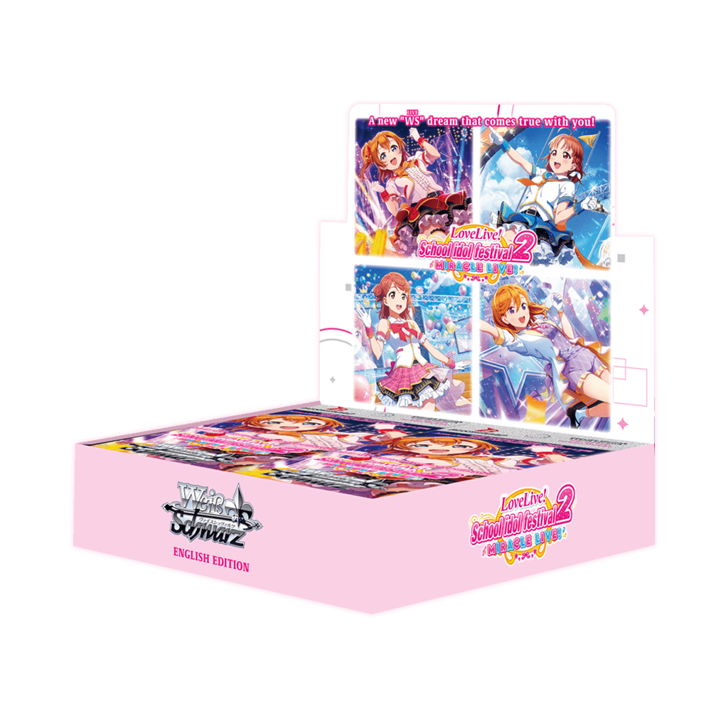 Weiß Schwarz - Love Live School idol festival 2 MIRACLE LIVE! Booster Display [EN]