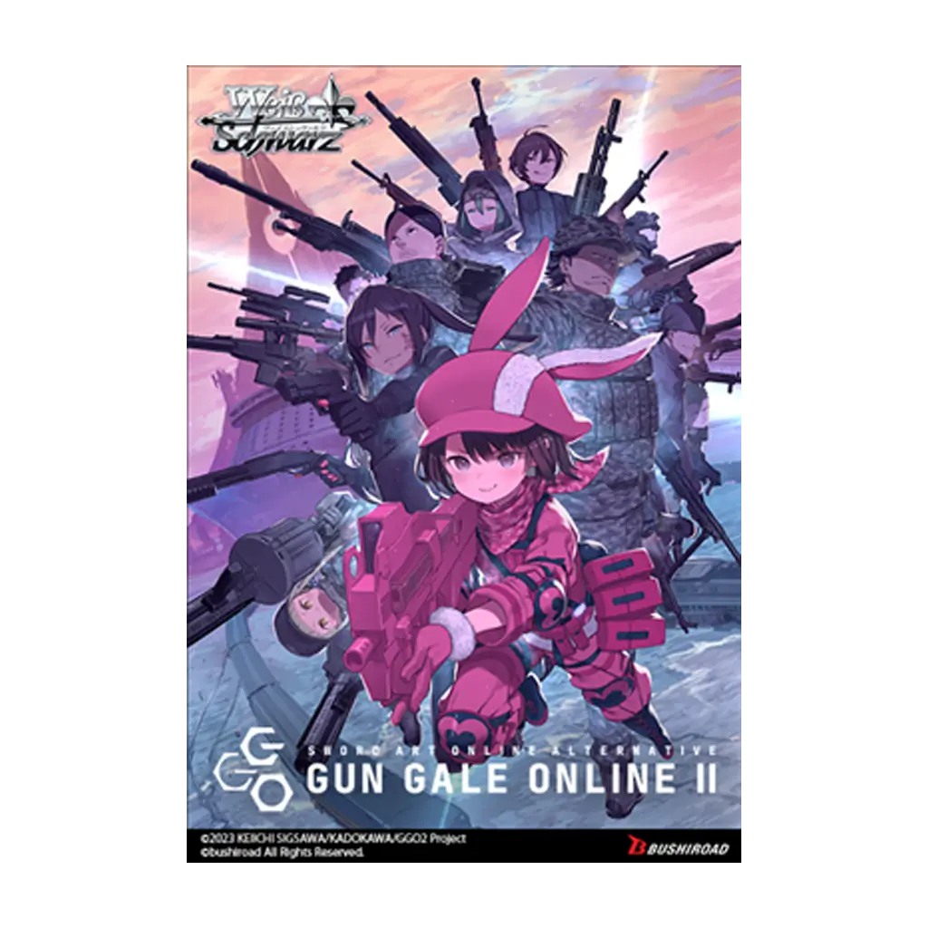 🟢LIVEBREAK - Weiß Schwarz - Sword Art Online Alternative: Gun Gale Online II Extra Booster Box [EN]