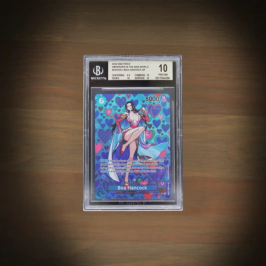 Boa Hancock SP OP07-051 aus One Piece OP09 in BGS 10 Pristine englische Ausgabe