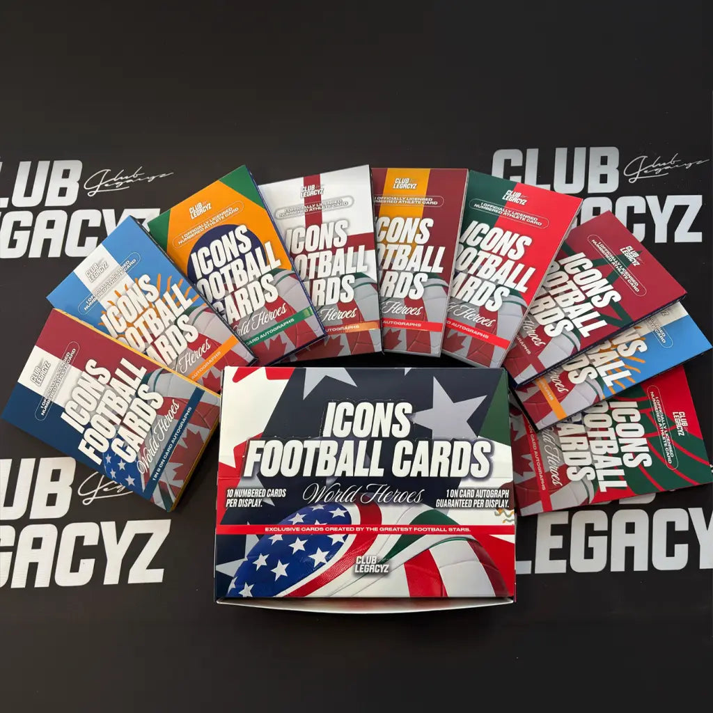 🟢LIVESTREAM - Club Legacyz - Icons 4th Edition World Heroes Football Cards [EN]