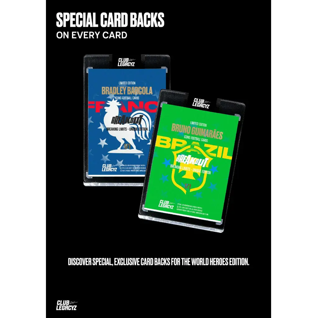 🟢LIVESTREAM - Club Legacyz - Icons 4th Edition World Heroes Football Cards [EN]