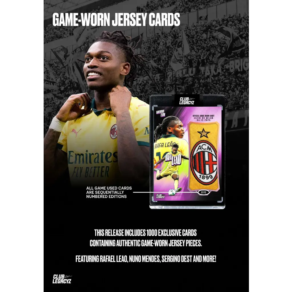 🟢LIVESTREAM - Club Legacyz - Icons 4th Edition World Heroes Football Cards [EN]