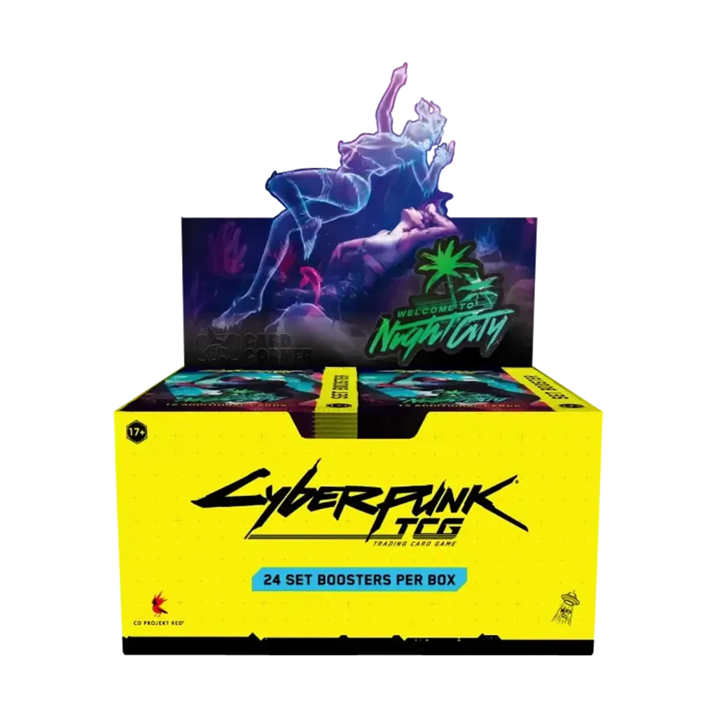 Cyberpunk TCG - Welcome to Night City Booster Display [EN]