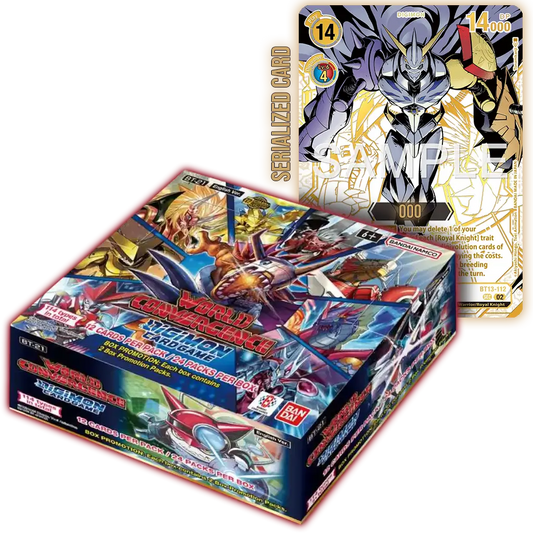Digimon Card Game - World Convergence BT21 Display [EN]