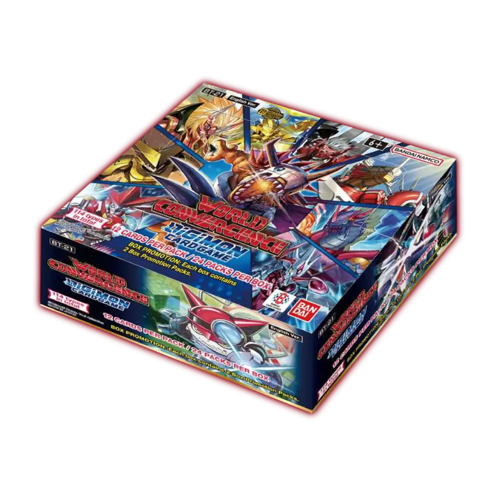 Digimon Card Game - World Convergence BT21 Display [EN]