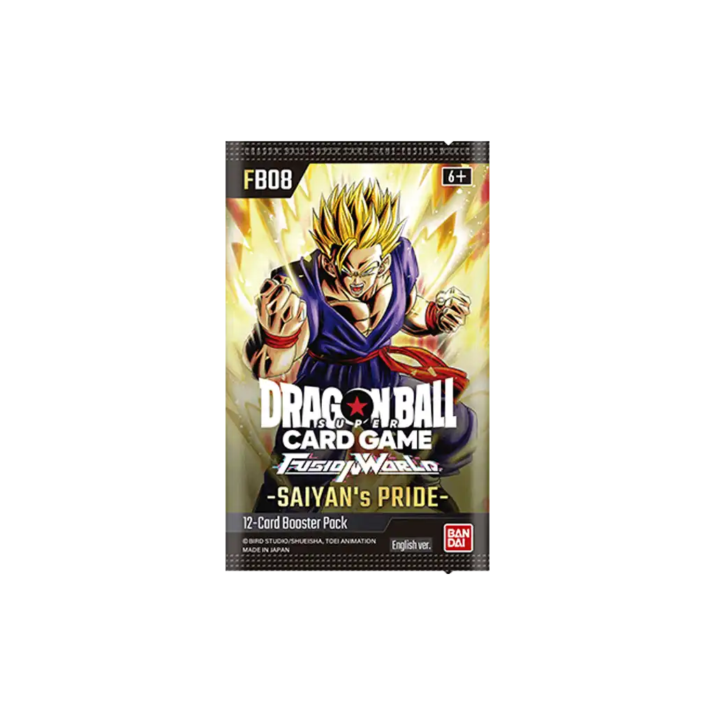 Dragon Ball Super Card Game - Fusion World Saiyan's Pride Booster Display FB08 [EN]
