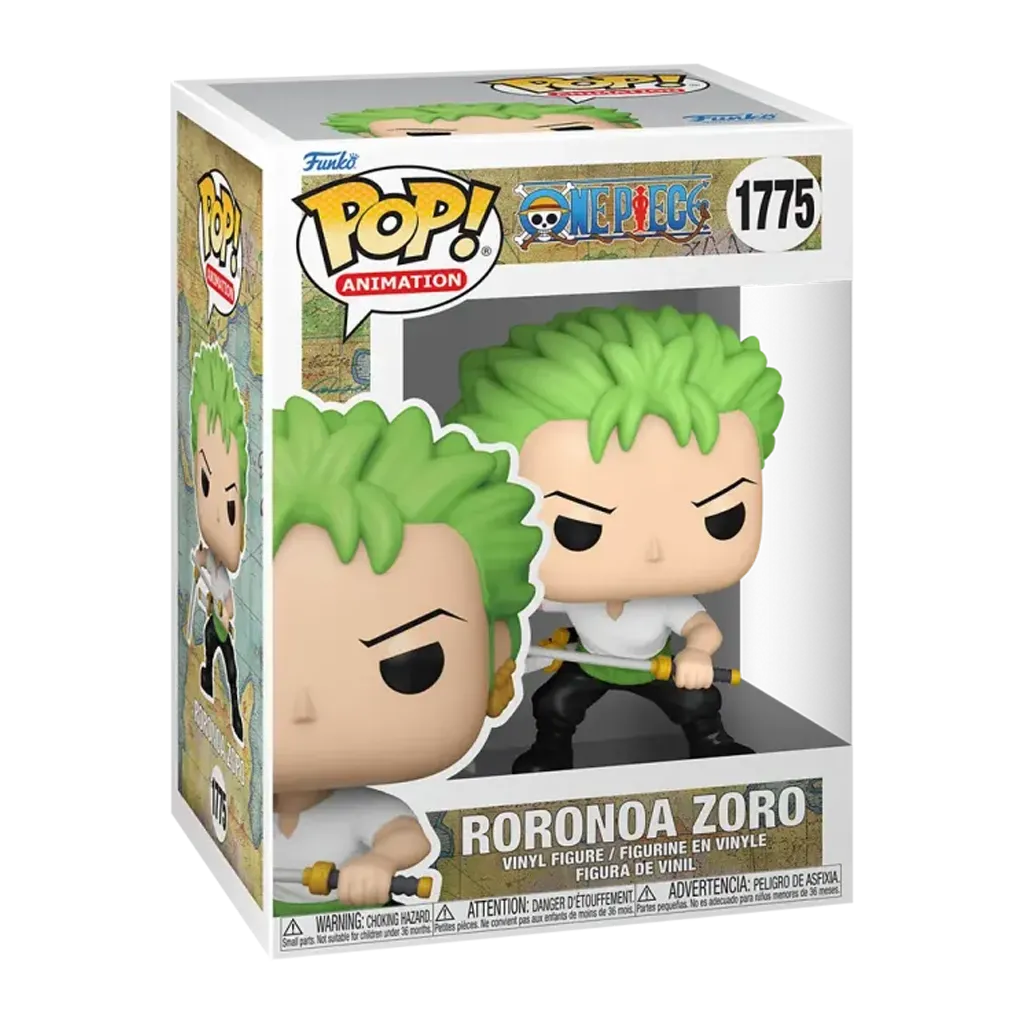 Funko POP One Piece Roronoa Zoro #1775 Two Sword Style in Originalverpackung