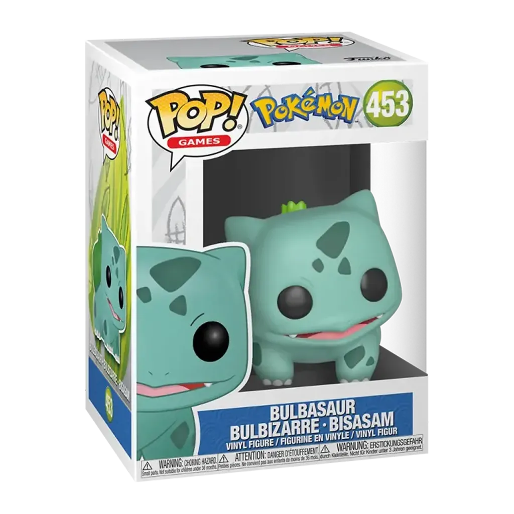 Funko POP Pokemon Bisasam Bulbasaur #453 in Originalverpackung