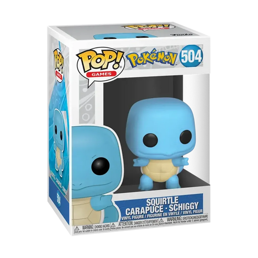 Funko POP Pokemon Schiggy Squirtle #504 in Originalverpackung
