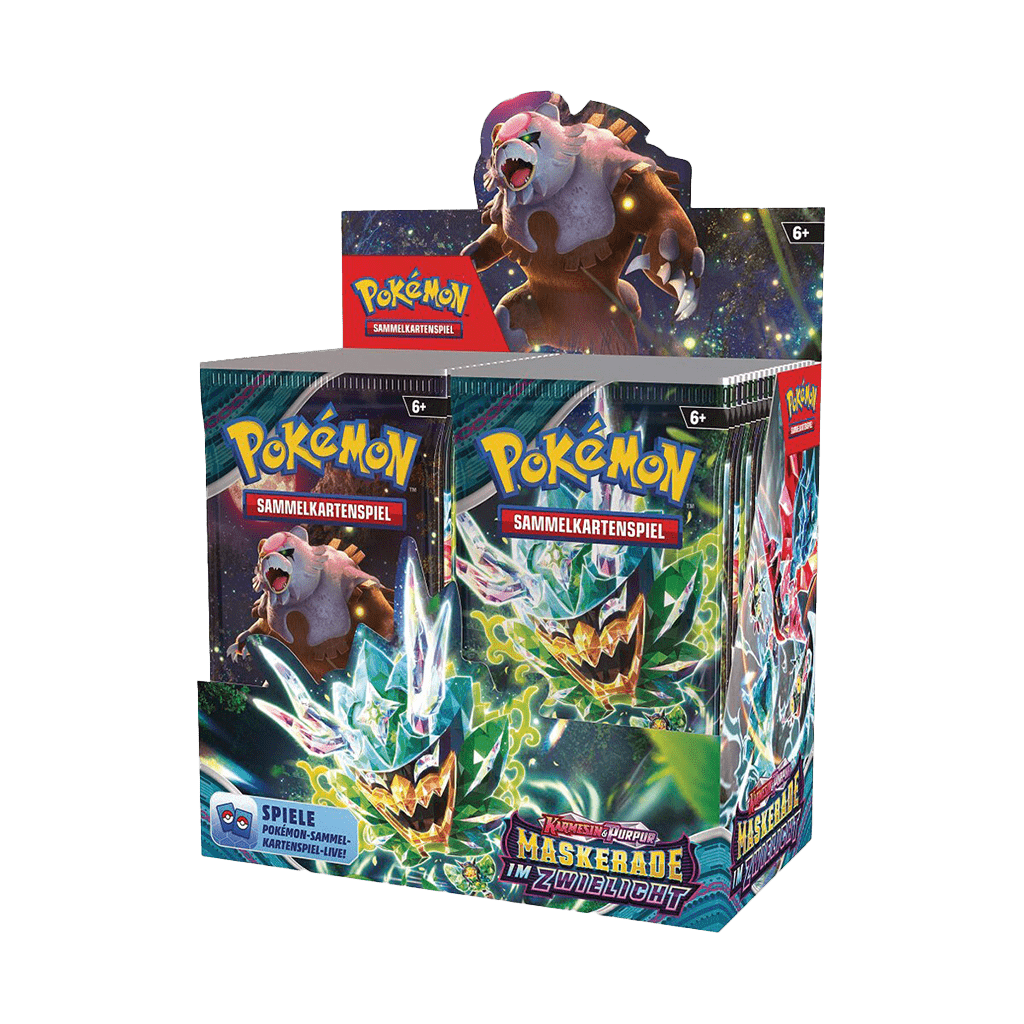 Pokemon - Maskerade im Zwielicht KP06 Display [DE]