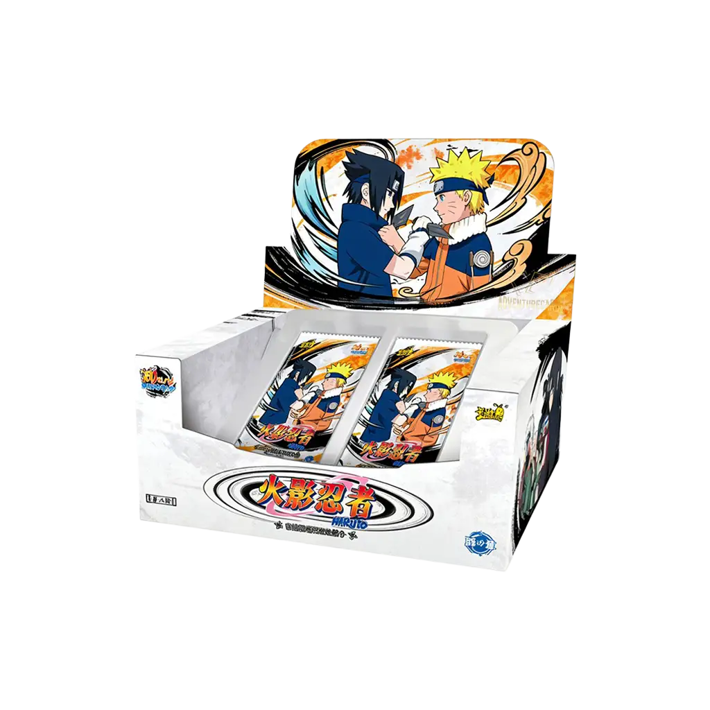 Naruto Kayou Tier 4 Wave 8 Booster Display Naruto vs Sasuke Box Frontansicht