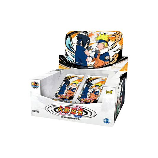 Naruto Kayou Tier 4 Wave 8 Booster Display Naruto vs Sasuke Box Frontansicht