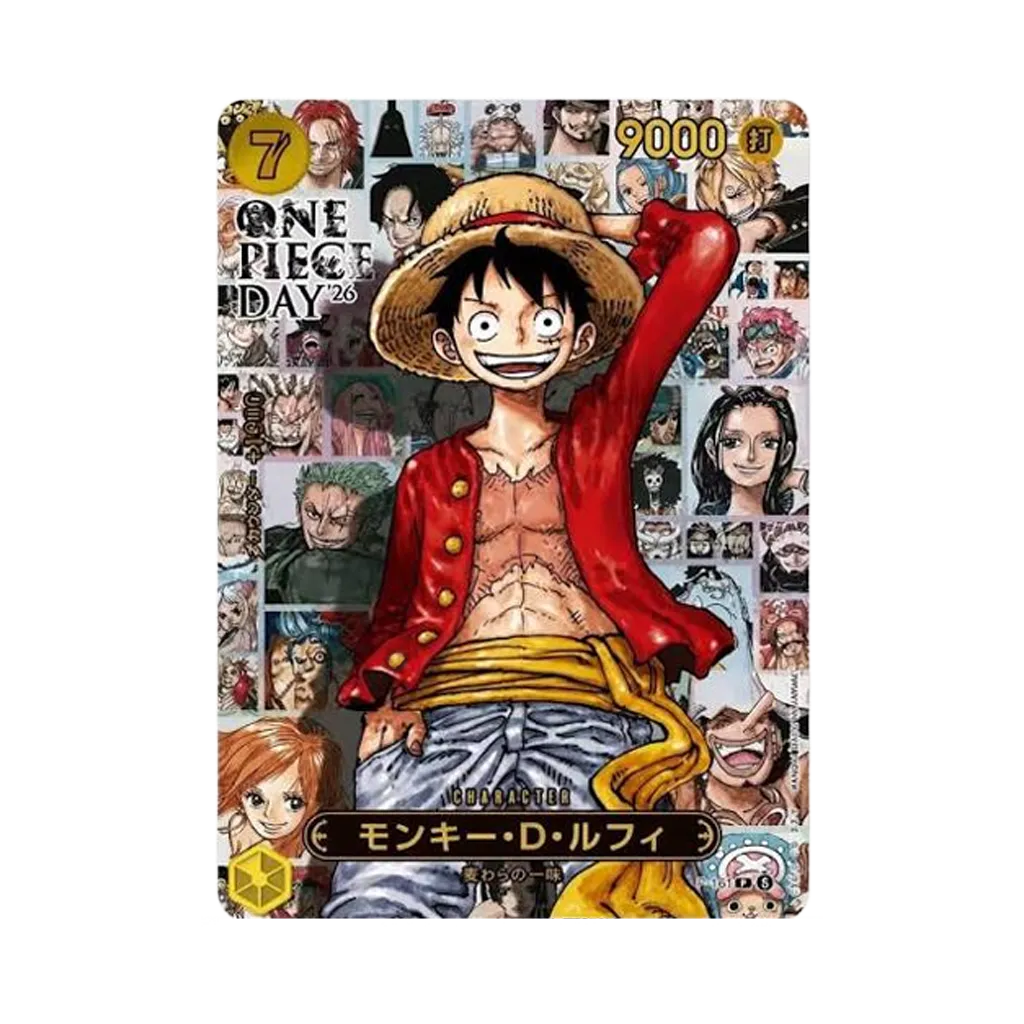 One Piece Monkey D. Luffy P-161 Promo ONE PIECE DAY 26 japanisch