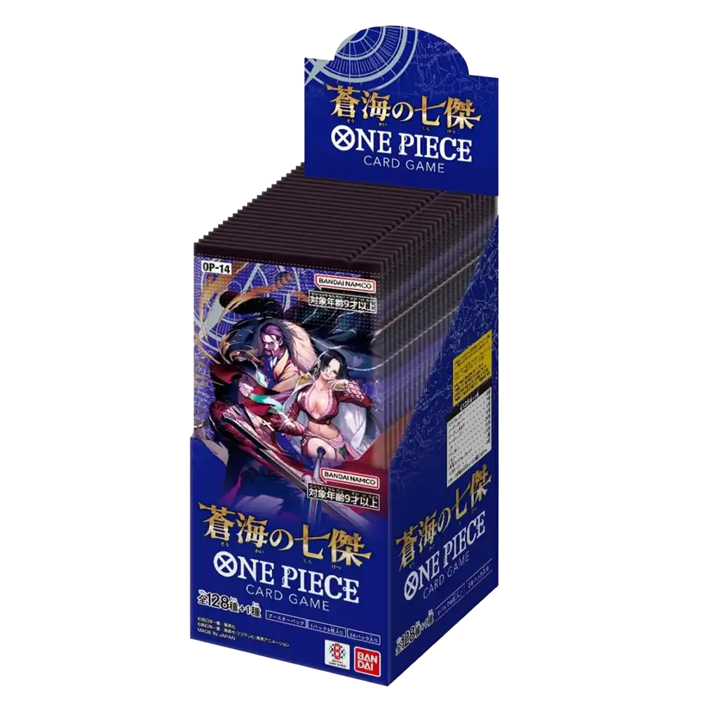 🟢LIVESTREAM - One Piece Card Game - THE AZURE SEA’S SEVEN Booster/Display OP14 [JP]