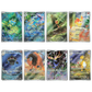 Pokemon Ninja Spinner M4 Art Rare Karten Set mit Froakie Frogadier Chespin Fennekin
