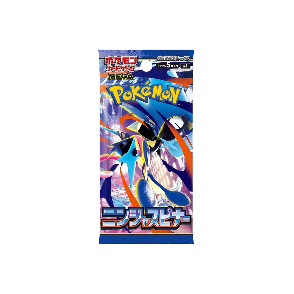 Pokemon Ninja Spinner M4 Booster Pack Japan
