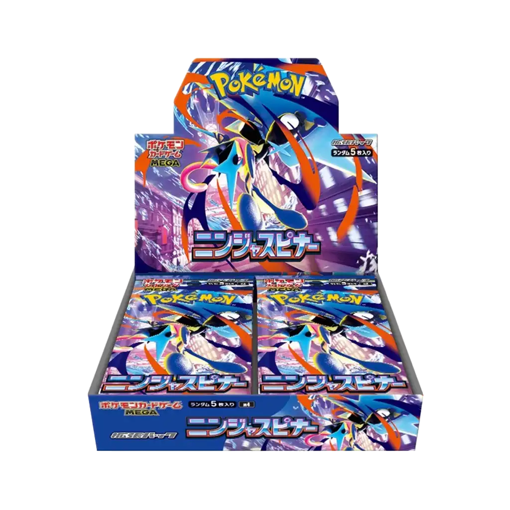 Pokemon Ninja Spinner M4 Booster Display Japan 30 Packs
