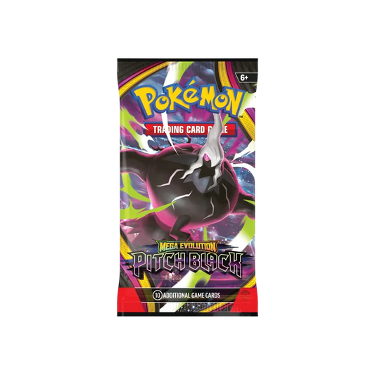 Englischer Pokemon Pitch Black Booster mit Mega-Darkrai und 10 Spielkarten
