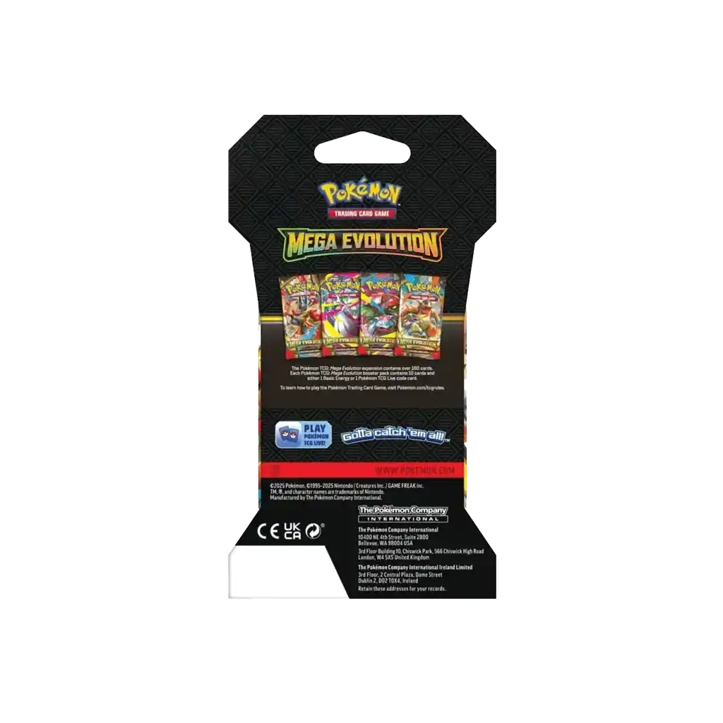 Pokemon TCG Mega Evolution (ME01) Sleeved Booster [EN]
