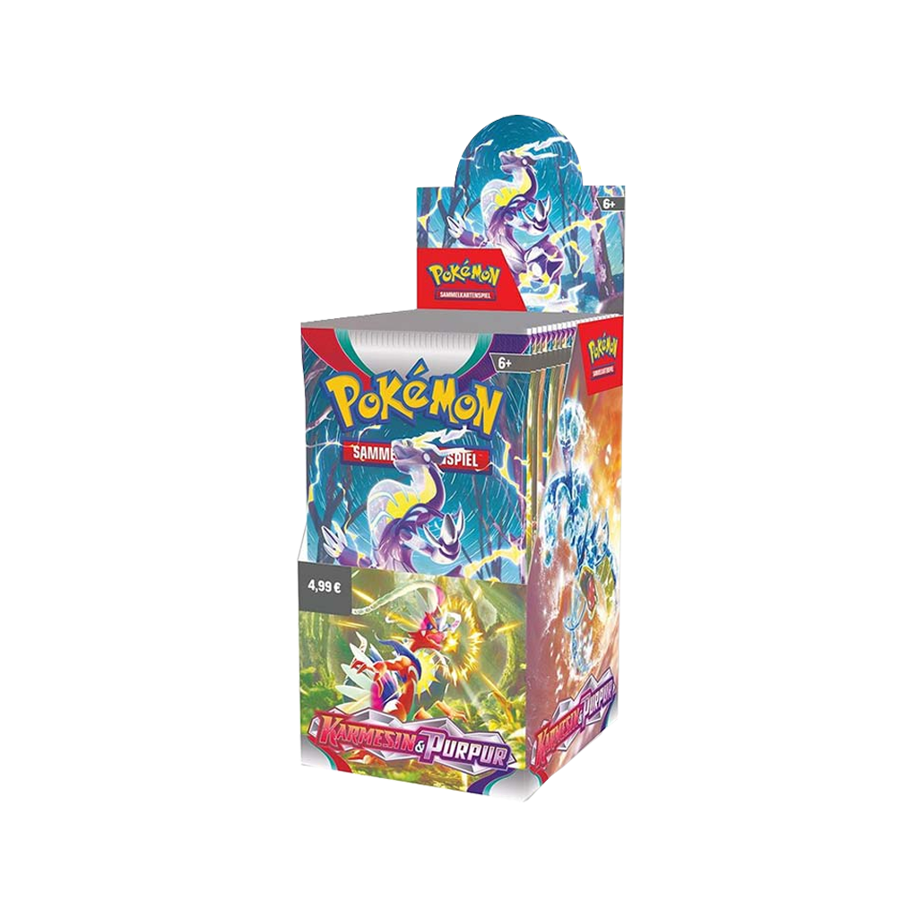 Pokemon - Karmesin & Purpur KP01 18er Display [DE]
