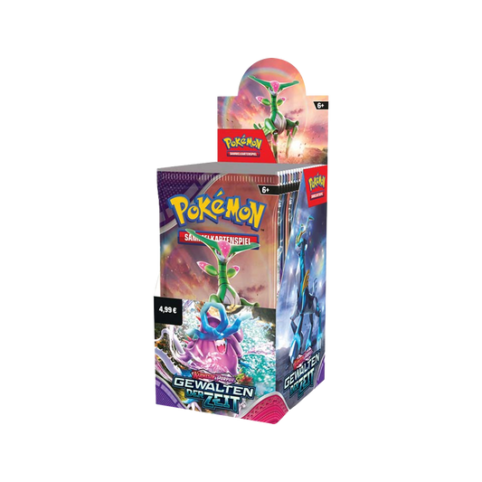 Pokemon - Karmesin & Purpur Gewalten der Zeit KP05 18er Display [DE]