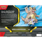 Rückseite der Pokémon Mega Kangaskhan ex Collection – Inhalt mit Promo, Oversize und 4 Booster Packs