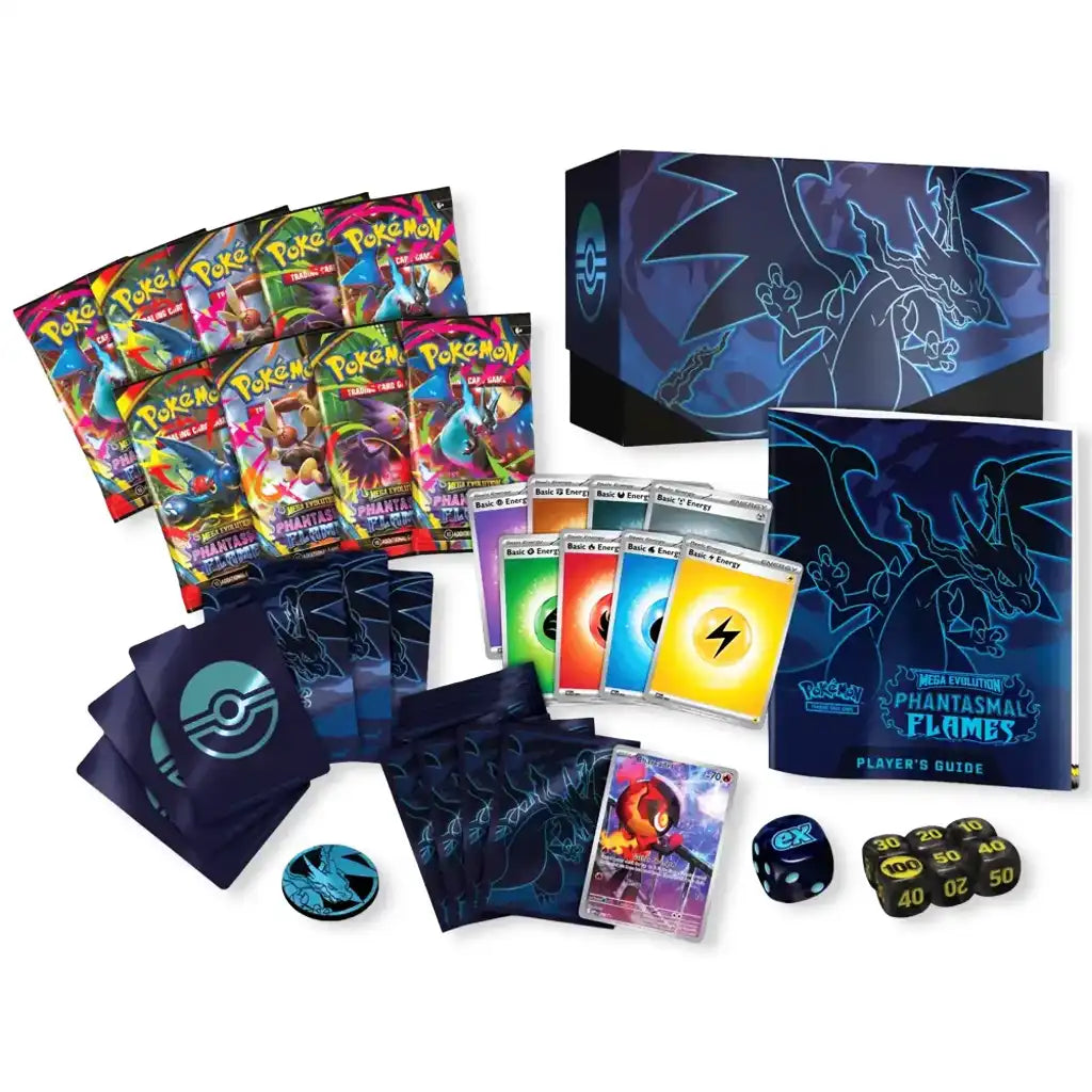 Pokemon TCG: Mega Evolution Phantasmal Flames ETB - Elite Trainer Box ME02 [EN]