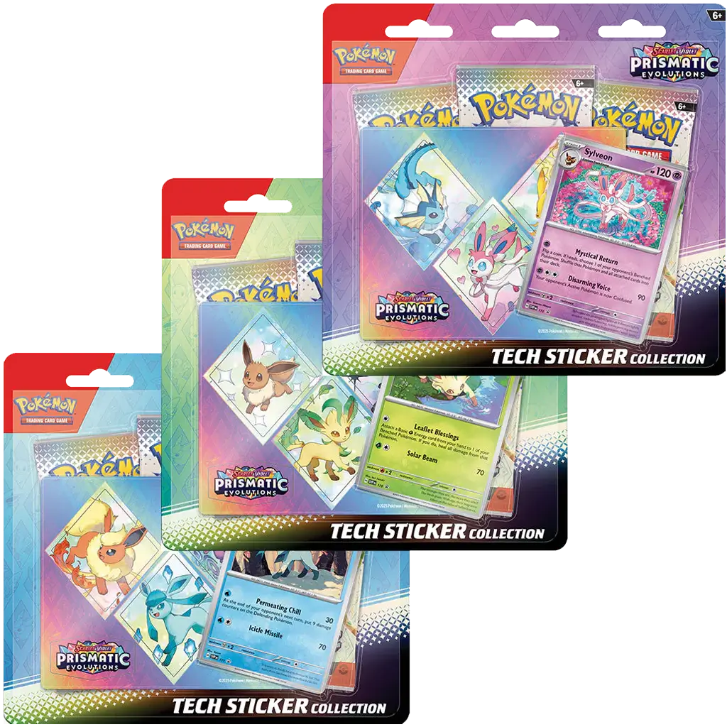 Pokemon - Prismatic Evolution Tech Sticker Blister [EN]