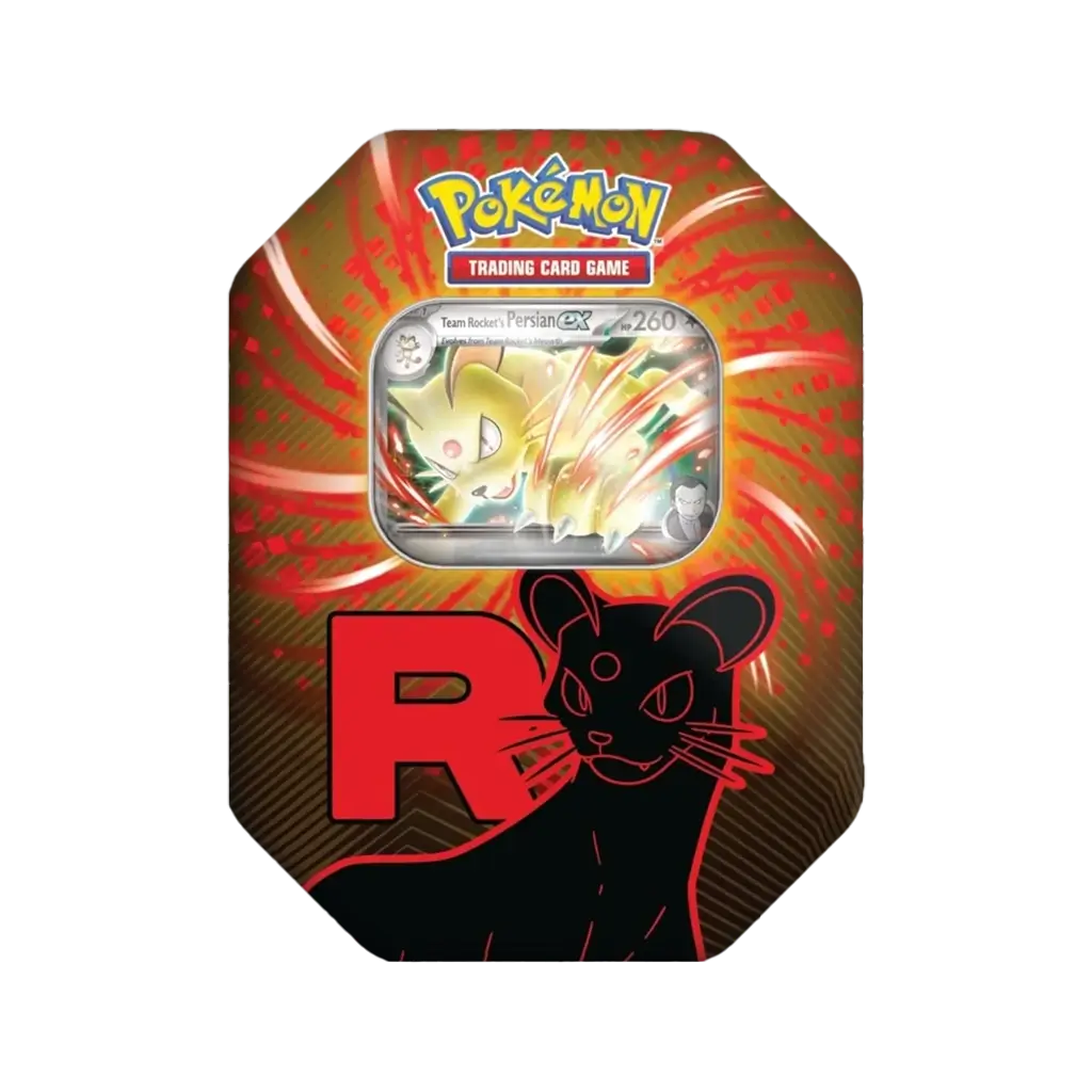 Pokemon - Team Rocket Herbst 2025 Tin Nidoking/Mewtu/Snobilikat [EN]