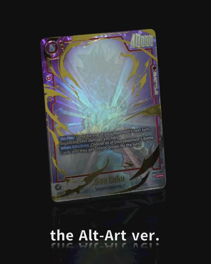Son Goku FB04-129 SCR Alt Art ultra Limits