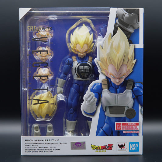 Dragon Ball Z Super Saiyan Vegeta (Dangerous Pride) – S.H.Figuarts Actionfigur 14 cm