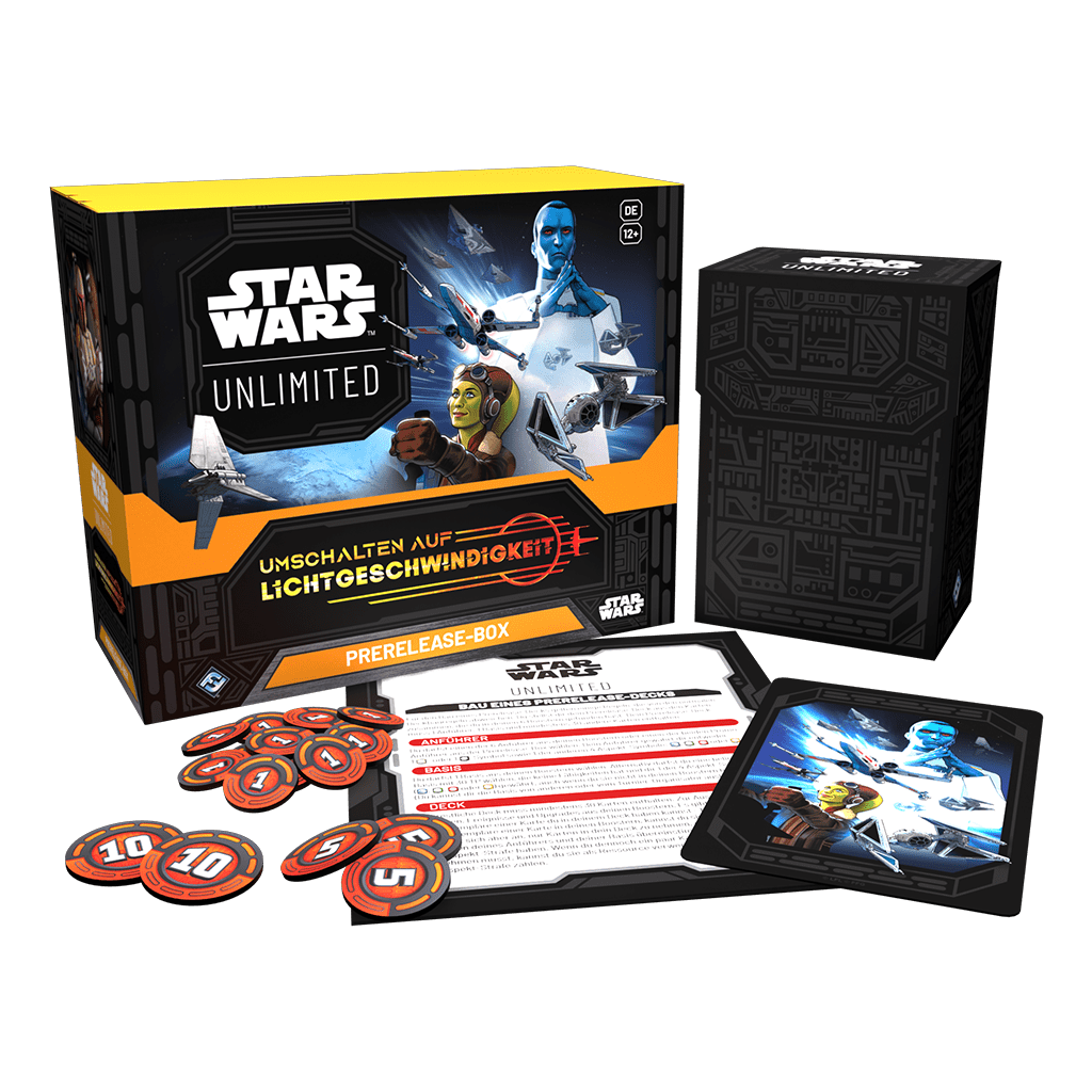 Star Wars Unlimited - Umschalten auf Lichtgeschwindigkeit Prerelease Box [DE]