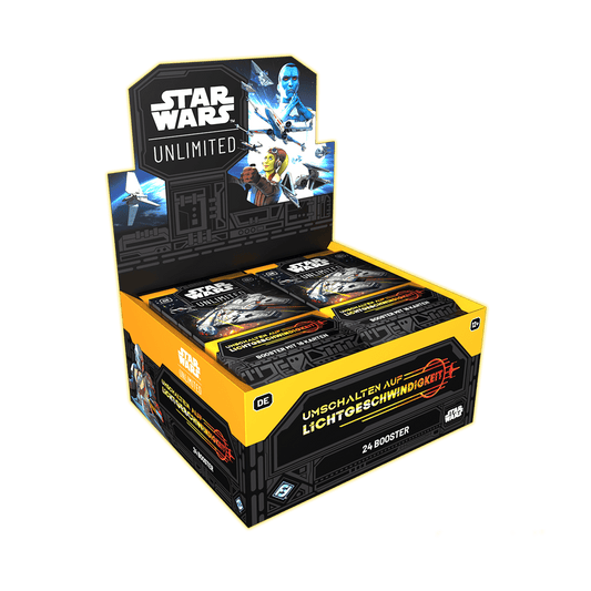 Star Wars Unlimited - Umschalten auf Lichtgeschwindigkeit Booster Display [DE]