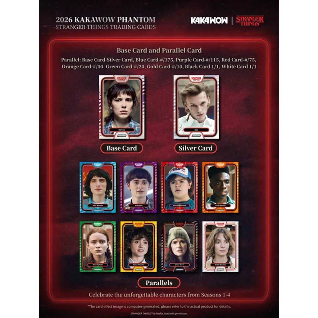 🟢LIVESTREAM - Kakawow - Phantom Stranger Things Trading Cards Hobby Box 2026