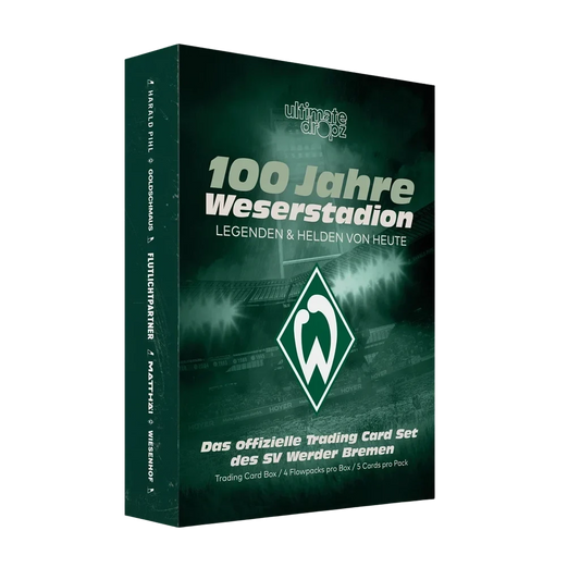 Ultimate Dropz 100 Jahre Weserstadion SV Werder Bremen Trading Card Box 2026/27