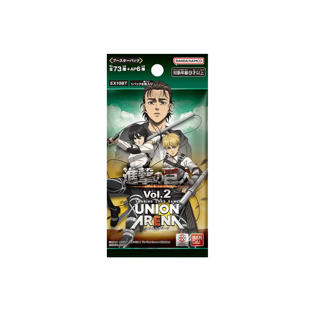 Union Arena - Attack on Titan Vol.2 Booster Display [EX10BT] FIRST PRINT [JP]