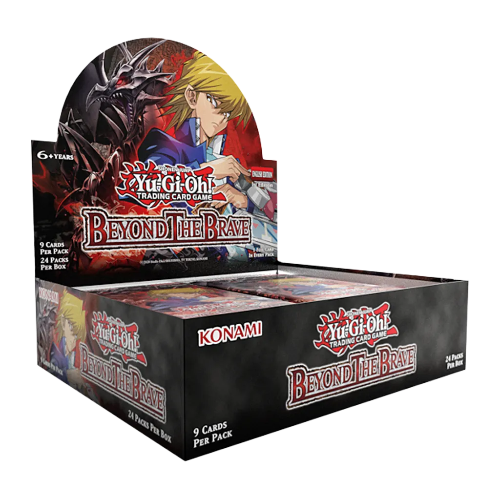 Yugioh Beyond the Brave Booster Display englisch mit 24 Boostern