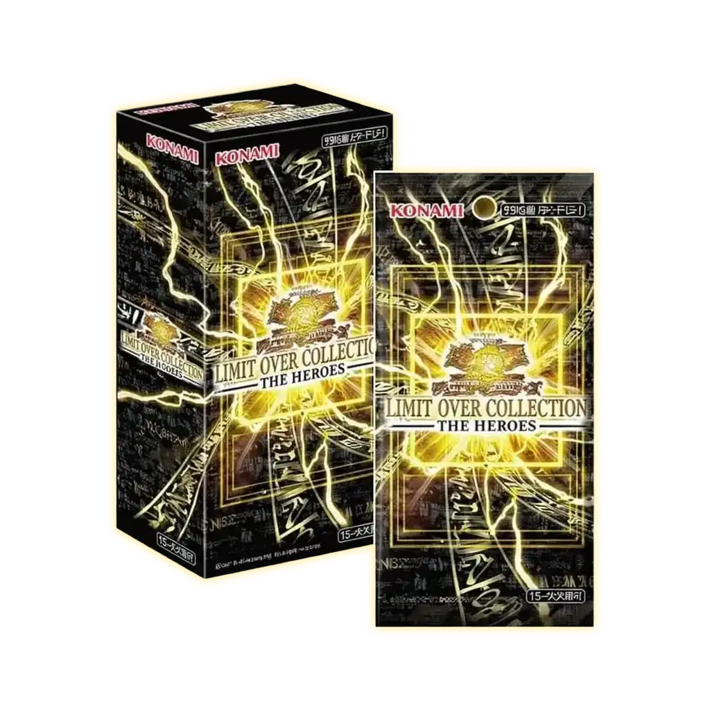 Yu-Gi-Oh Limit Over Collection The Heroes Display Japanisch
