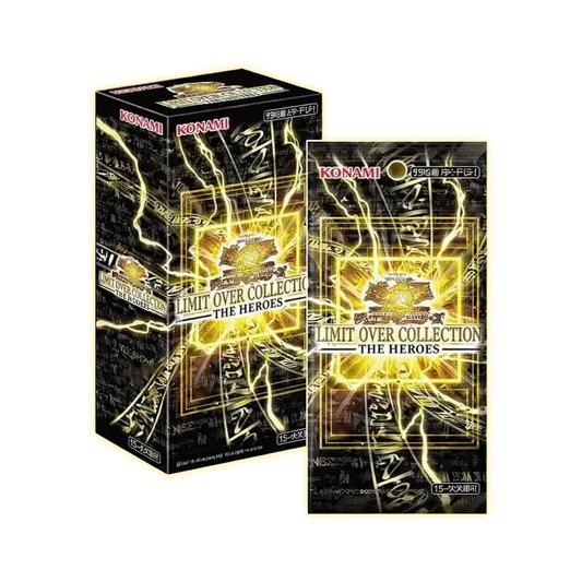 Yu-Gi-Oh Limit Over Collection The Heroes Display Japanisch