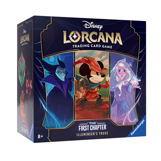 Ravensburger Disney Lorcana the first CHapter Illumineers Trove Box 