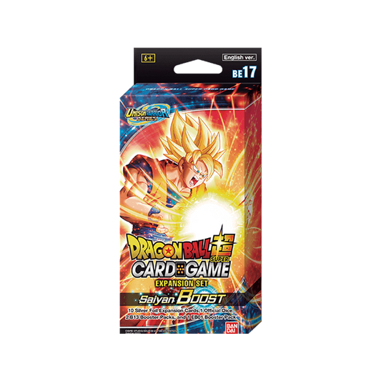 DragonBall Super Card Game Saiyan Boost Expansion Set BE17