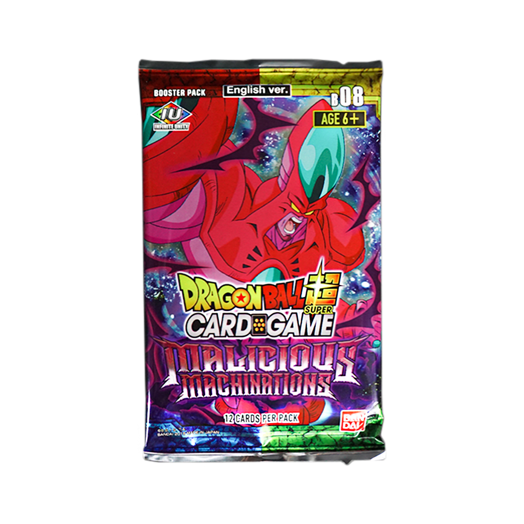 Dragonball Super Card Game Malicious Machinations BT08 Booster Hatcheck Artwork