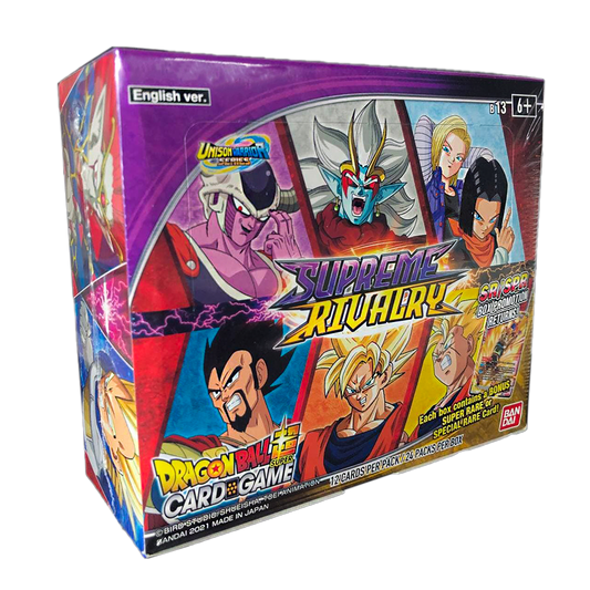 Dragonball Super Card Game Supreme Rivarly Display 