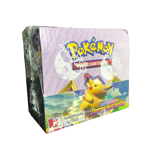 Pokémon Schwert und Schild Farbenschock Booster Display  