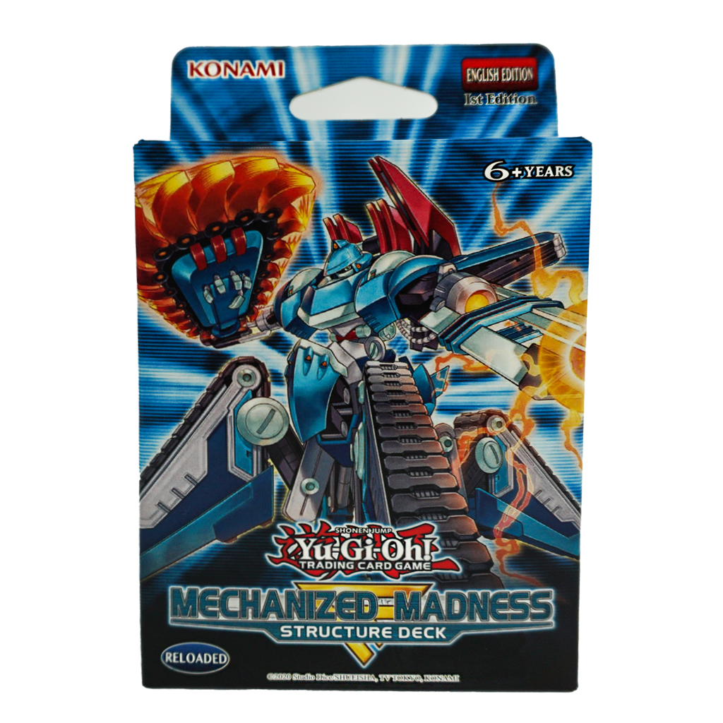 Yugioh Mechanized Madness Struckture Deck 1 Edition