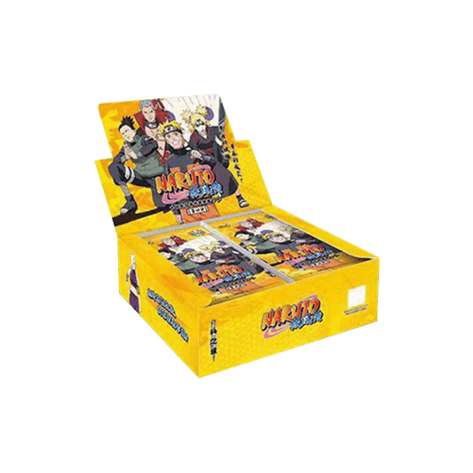 Naruto Kayou Tier 2 Wave 4 Display gelbe Booster Box Chinesisch