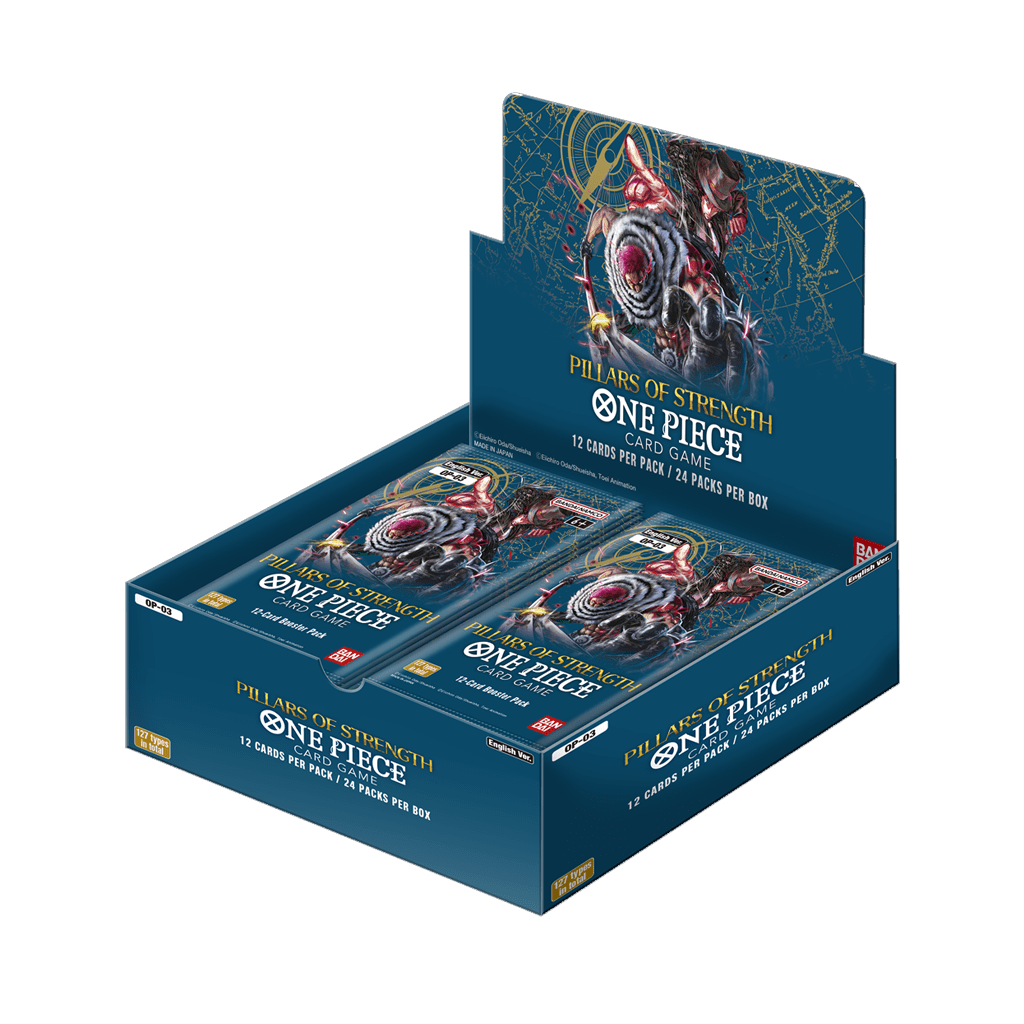 One Piece Card Game Pillars of Strenght Display Englisch