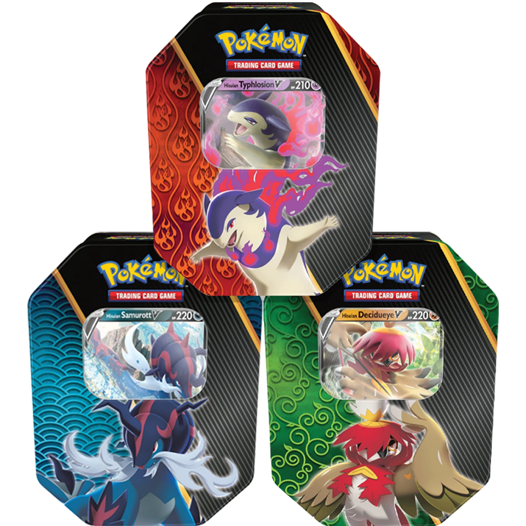 Pokemon Sommer Tins 2022 Hisui-Region