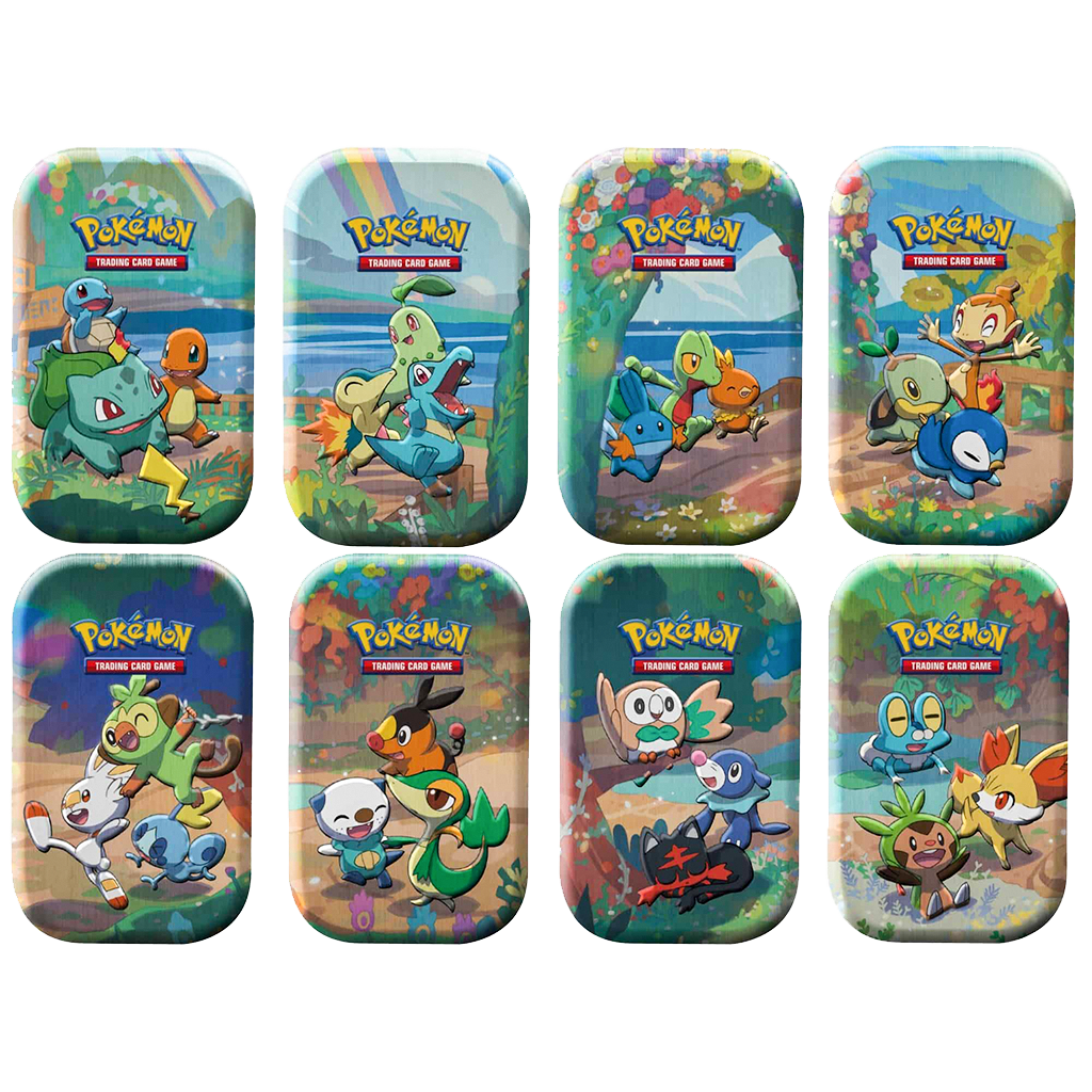 Pokemon Celebrations 25 Jahre Set Mini Tin
